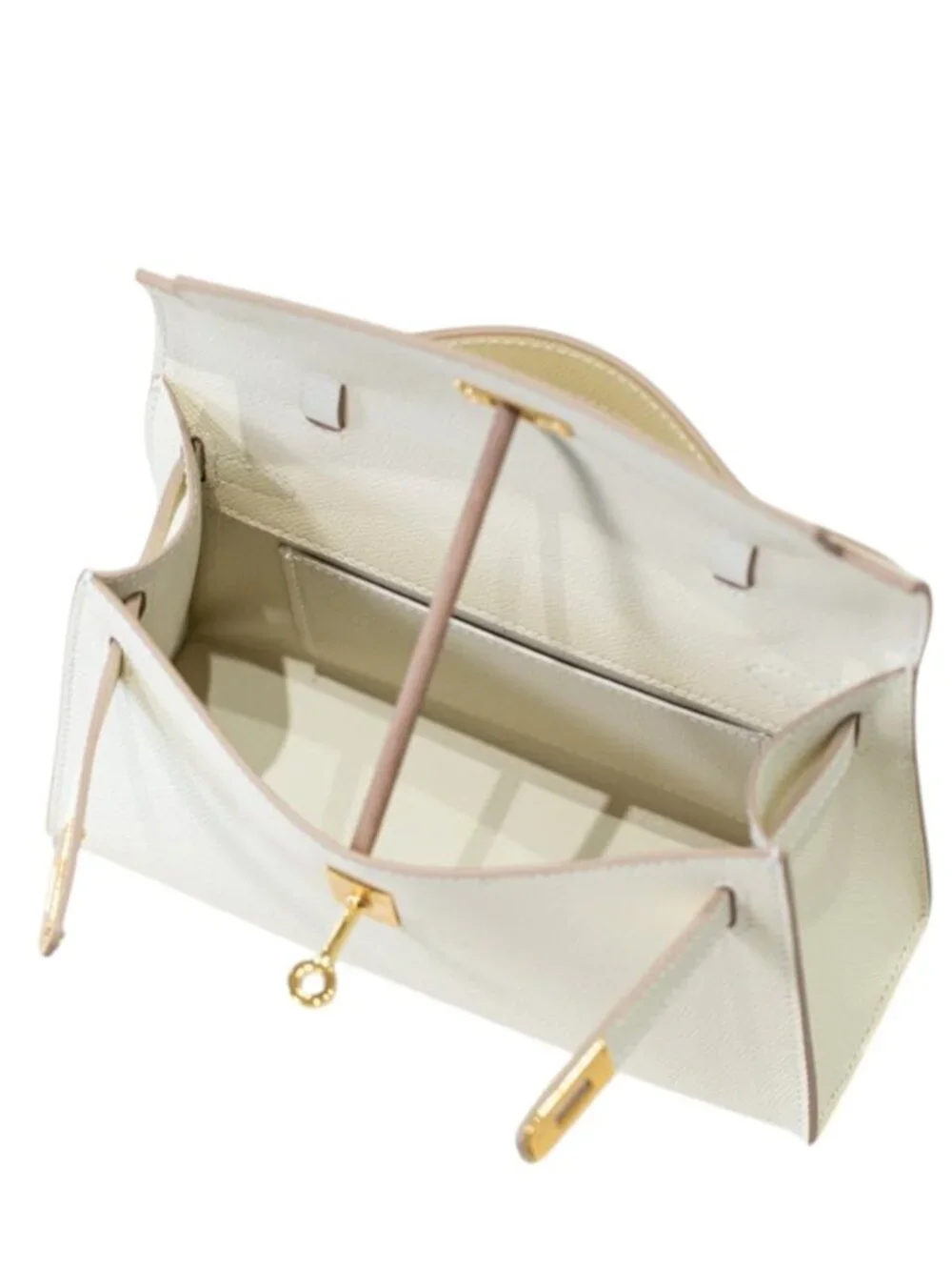 The Kinsley Mini Clutch - Vanilla -